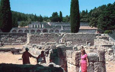 kos le site d'Asklipio